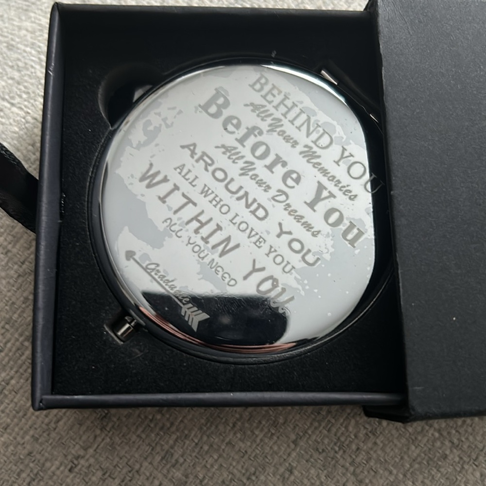 Graduation Pocket Mirror - Picture 2 of 4
